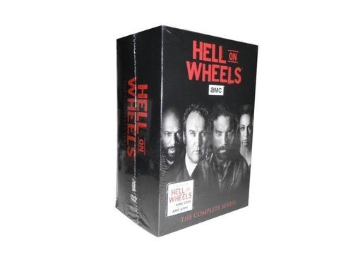 New Hell on Wheels Complete Series Seasons 1-5, 17 discs