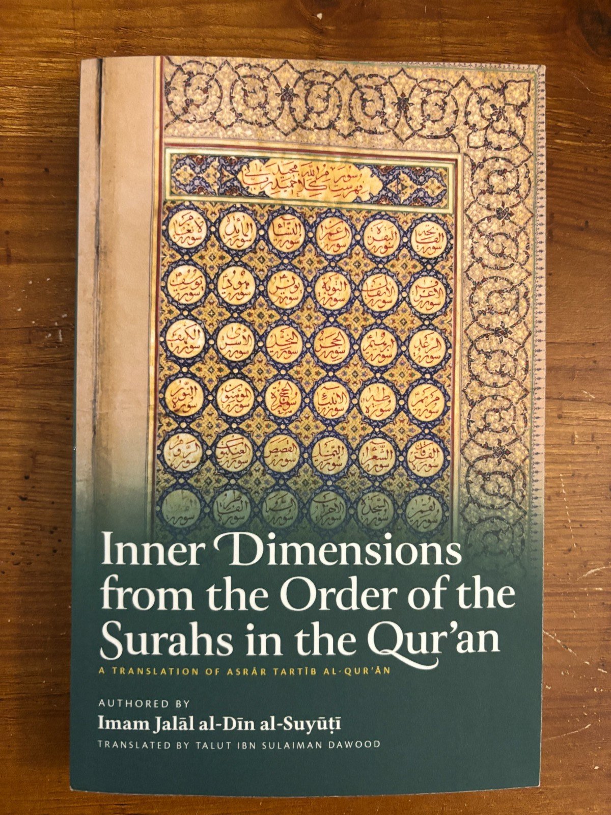 Inner Dimensions from the Order of the Surahs in the Qur’an by Jalal Al-Din Al-S