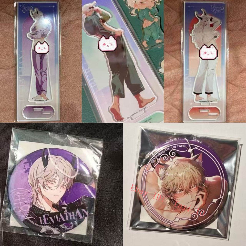 ‌what In Hell Is Bad? Satan Leviathan Sleepwear Acrylic Character Model Badge