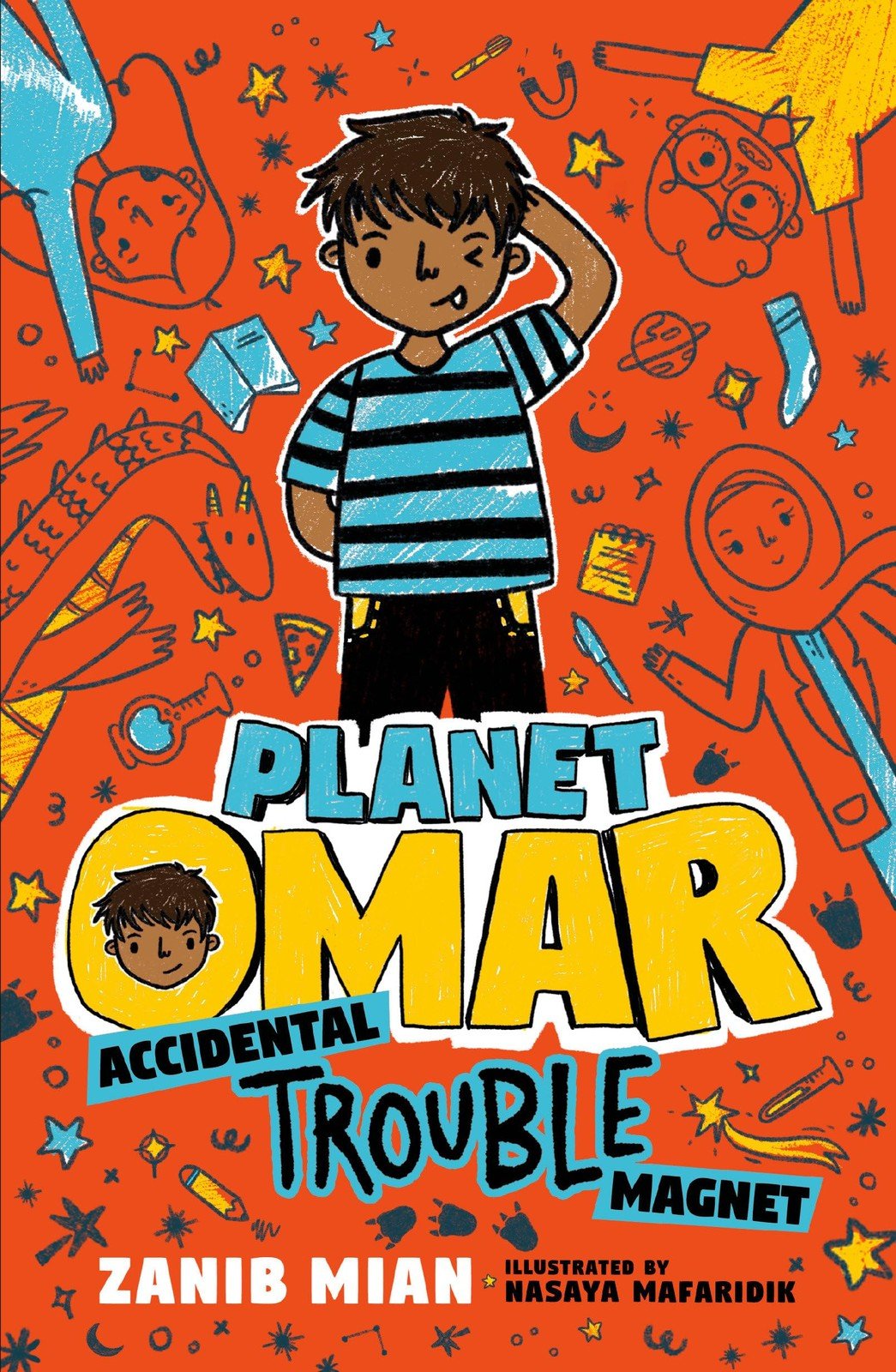 Planet Omar: Accidental Trouble Magnet – hardcover Mafaridik, Nasaya|Mian, Z…