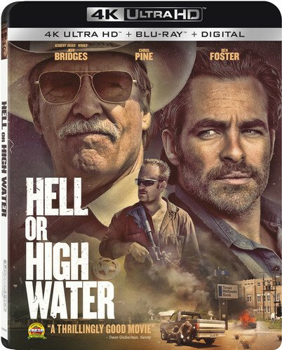Hell or High Water (4K Ultra HD Blu-ray, 2016) NEW Factory Sealed, Free Shipping