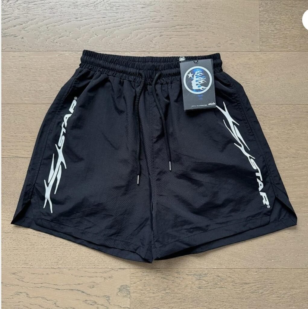 2026 Hell Studios star Gel Classic diagonal letters Shorts Mens nylon Shorts