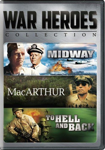 Midway / MacArthur / To Hell and Back DVD Dan O'Herlihy NEW