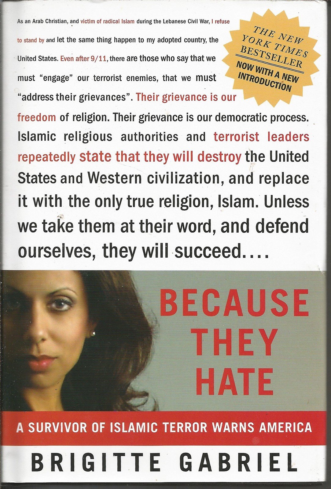 Because They Hate: A Survivor of Islamic Terror Warns America
