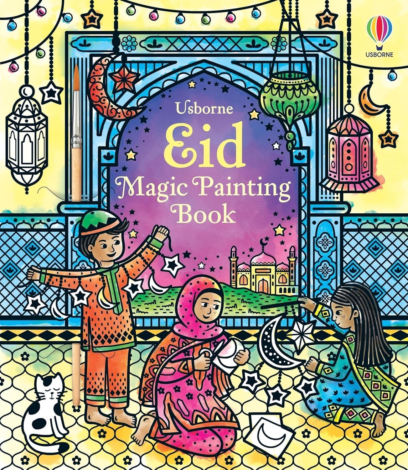 Eid Magic Painting Book Paperback by Usborne Books
