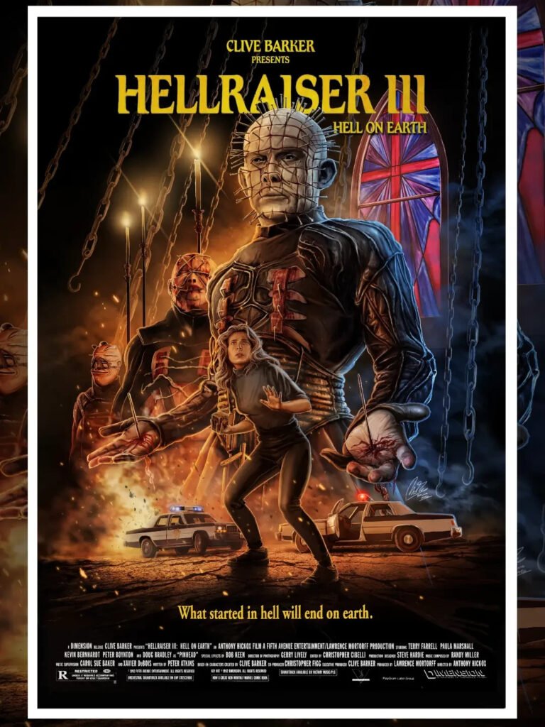 Hellraiser III: Hell on Earth Poster - What Started In Hell Will End On Earth.