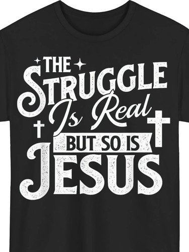 Plus Size, The Challenge Is Real, But So Is Christian Faith - T-Shirts, Plus Siz