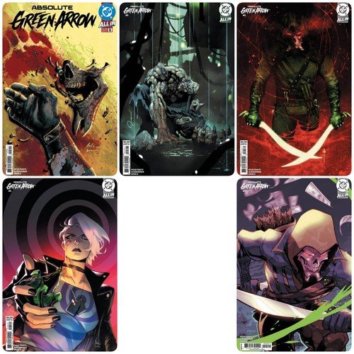 Absolute Green Arrow #5 **COVER SELECT** [1:25] Hell Yes! PRESALE 09/16