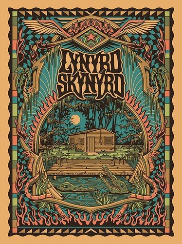 Lynyrd Skynyrd Hell House Poster, Unframed Poster Wall Art Decor