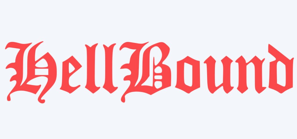 Hell Bound Vinyl Sticker Decal Religion Occult Satan Devil Car Truck Turbo Boost