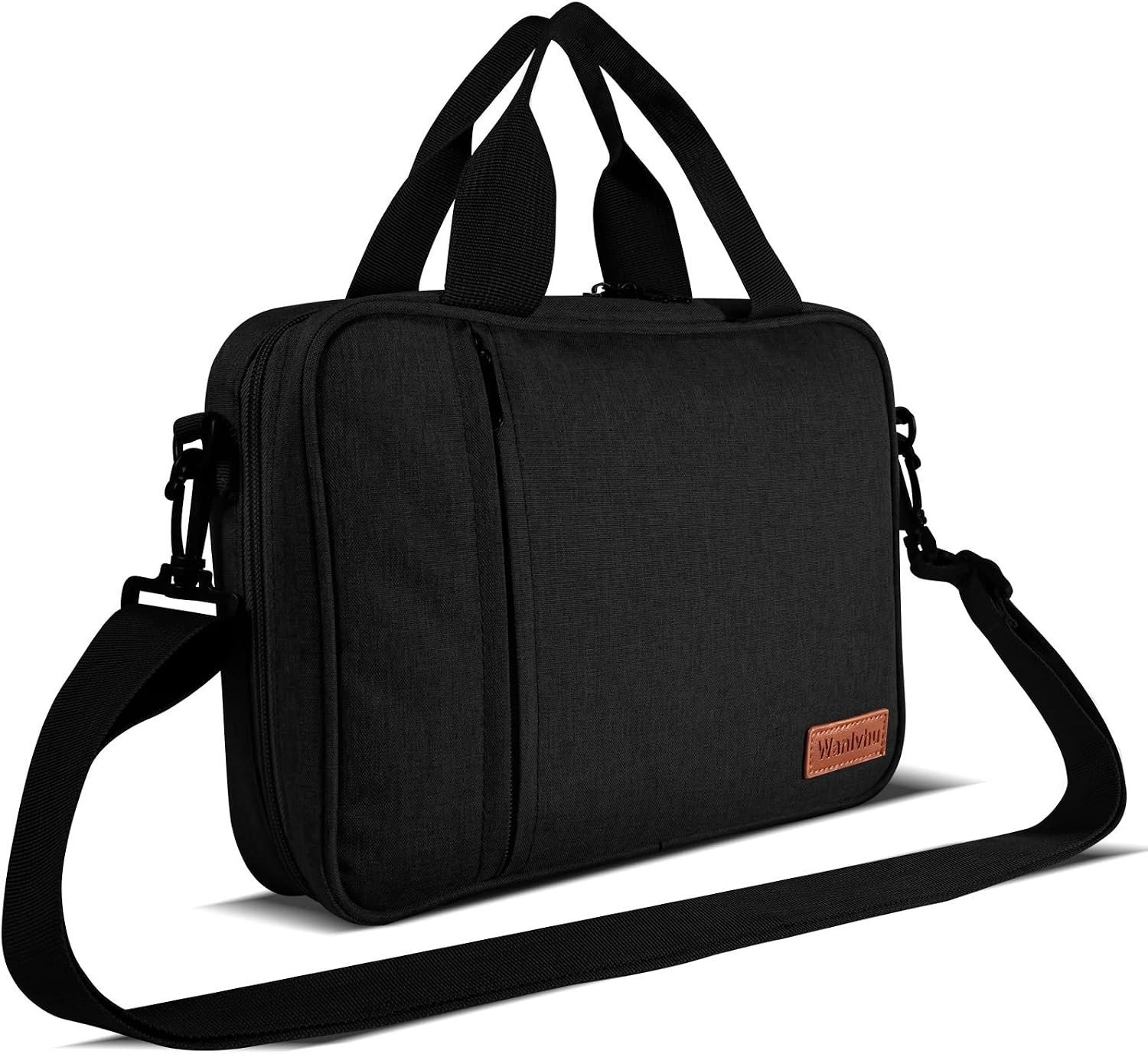 Bible Cover for Men Women, Zippered Bible Carrying Case Bible Protective Bag wit