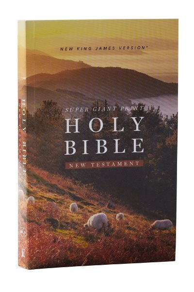 Holy Bible : Nkjv Super Giant Print New Testament, Red Letter, Comfort Print,…