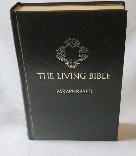 The Living Bible Paraphrased Copyright 1971 Tyndale Green Padded