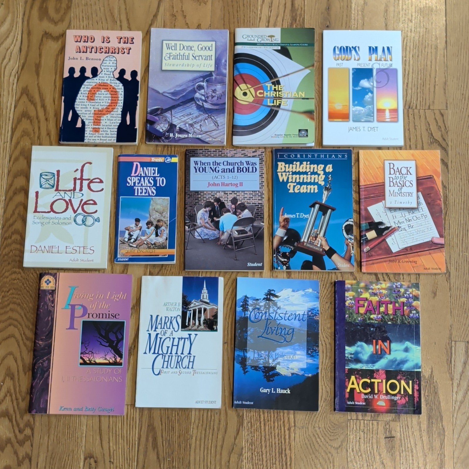 Lot 13 Christian Bible Study Books Adult Student Guides Sunday School Theology