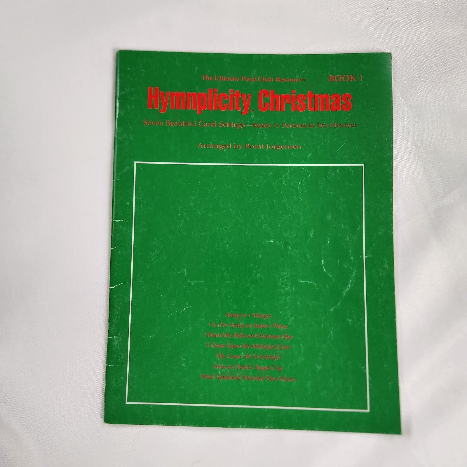 Hymnplicity Christmas Ward Choir Sheet Music Mormon LDS Brent Jorgensen
