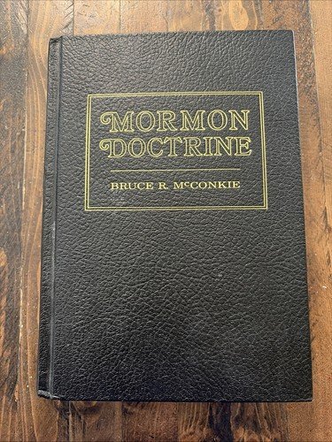 LDS Mormon Doctrine by Bruce McConkie Hardcover Book Late Edition Clean!
