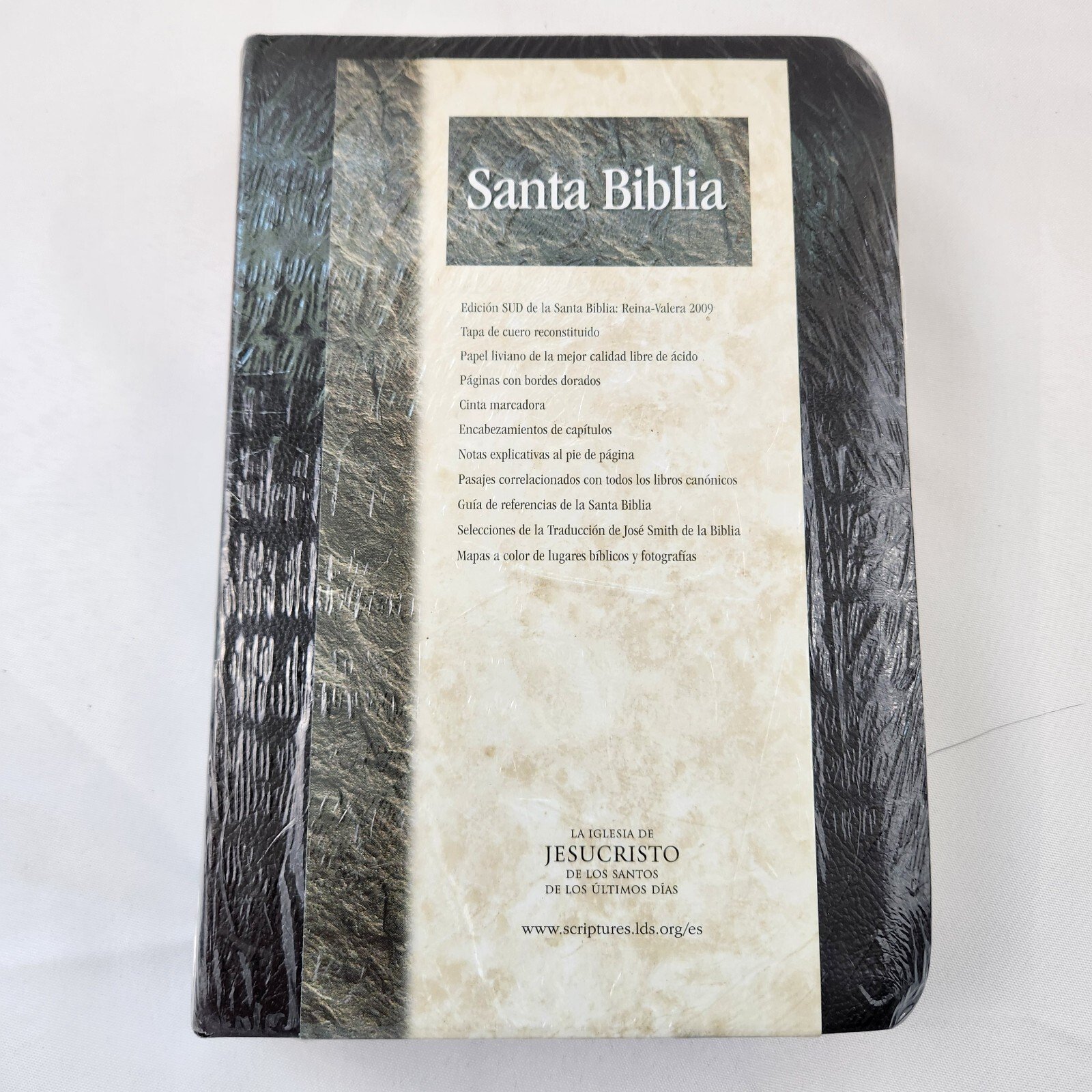 Santa Biblia Spanish Holy Bible Reina Valera 2009 LDS Mormon Scripture Black NEW
