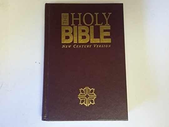The Holy Bible: New Century Version – Hardcover, by Word Publishing – Acceptable