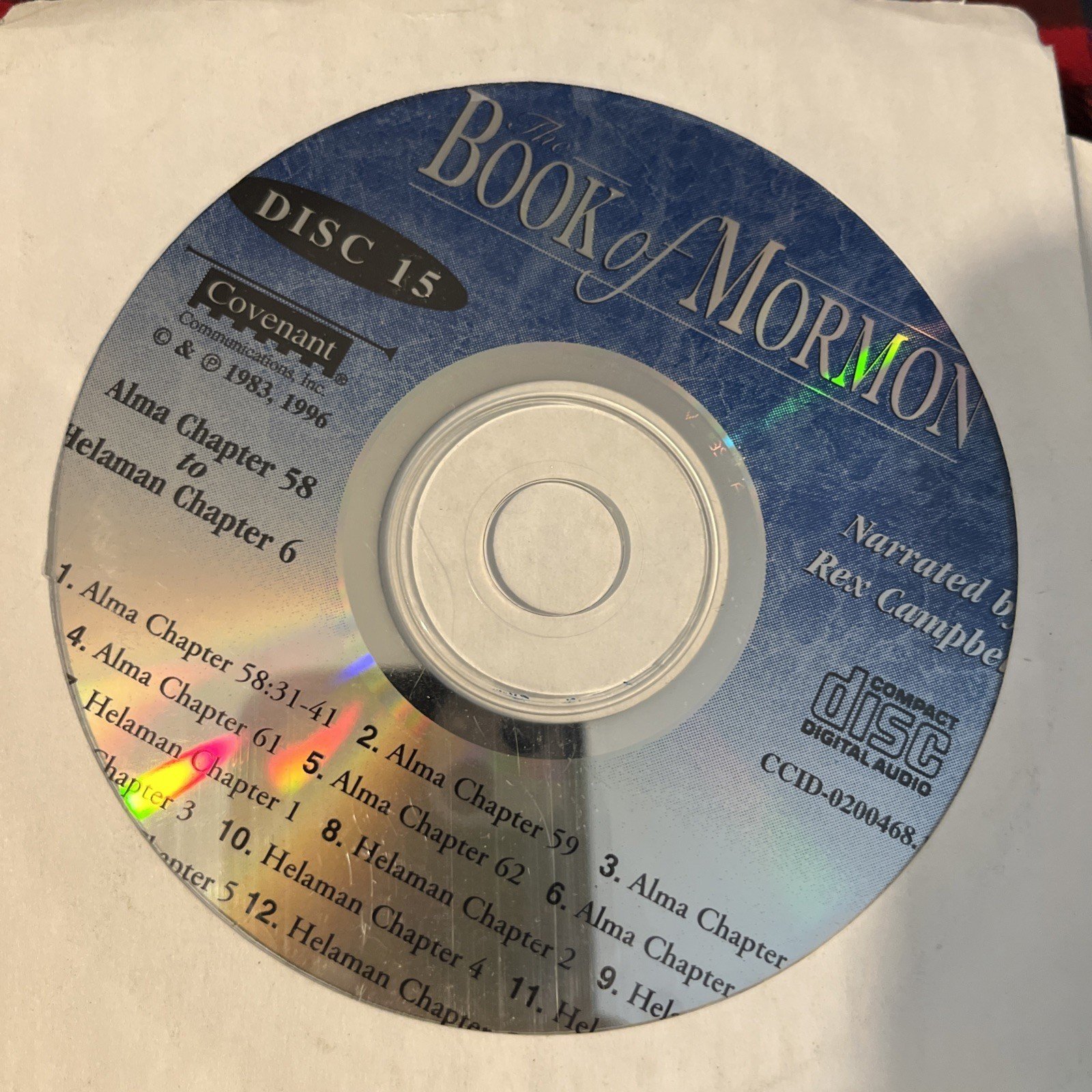 Book Of Mormon Disc 15 Audiobook