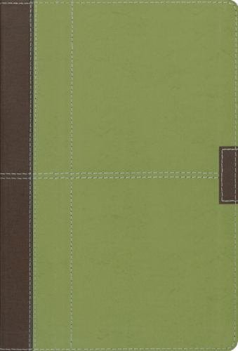 Holy Bible: New International Version, Chocolate/Olive, European Leather, St…