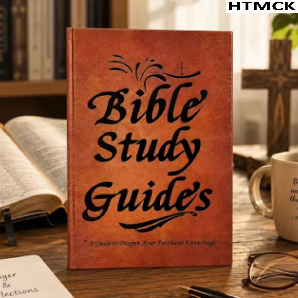 66-Page Bible Study Guide & Daily Devotional Journal Planner Notebook