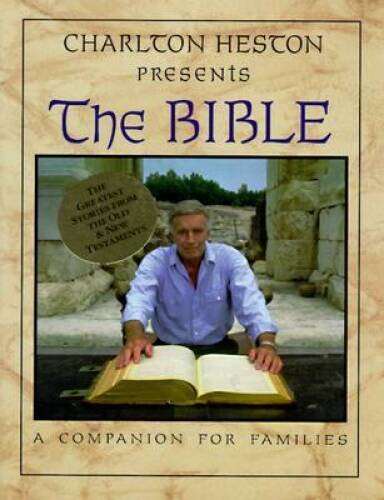 Charlton Heston Presents the Bible – Hardcover By Heston, Charlton – VERY GOOD
