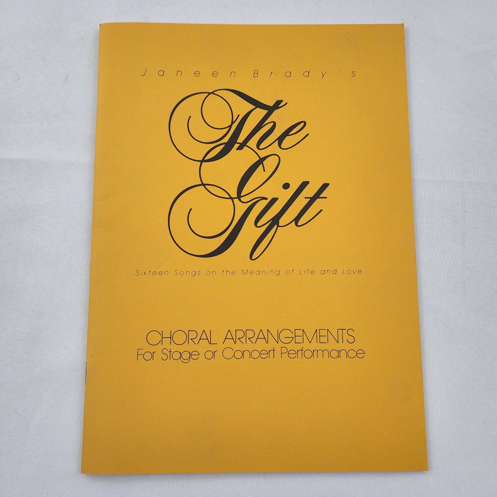 The Gift, Choral Arrangements by Janeen Brady Brite Sheet Music Mormon LDS Stage
