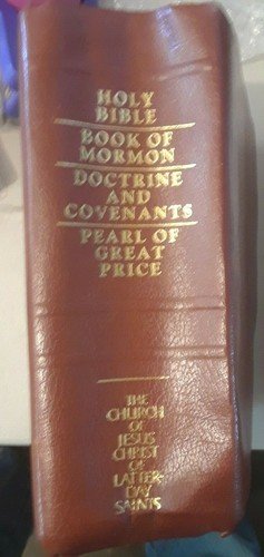 HOLY BIBLE BOOK OF MORMON DOCTRINE AND COVENANTS PEARL OF GREAT PRICE