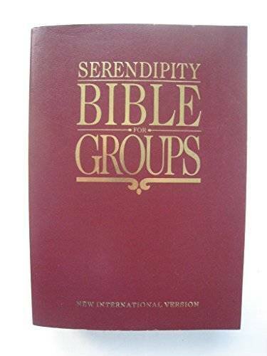 The NIV Serendipity Bible for Study Groups: Contains the Complete New Int – GOOD