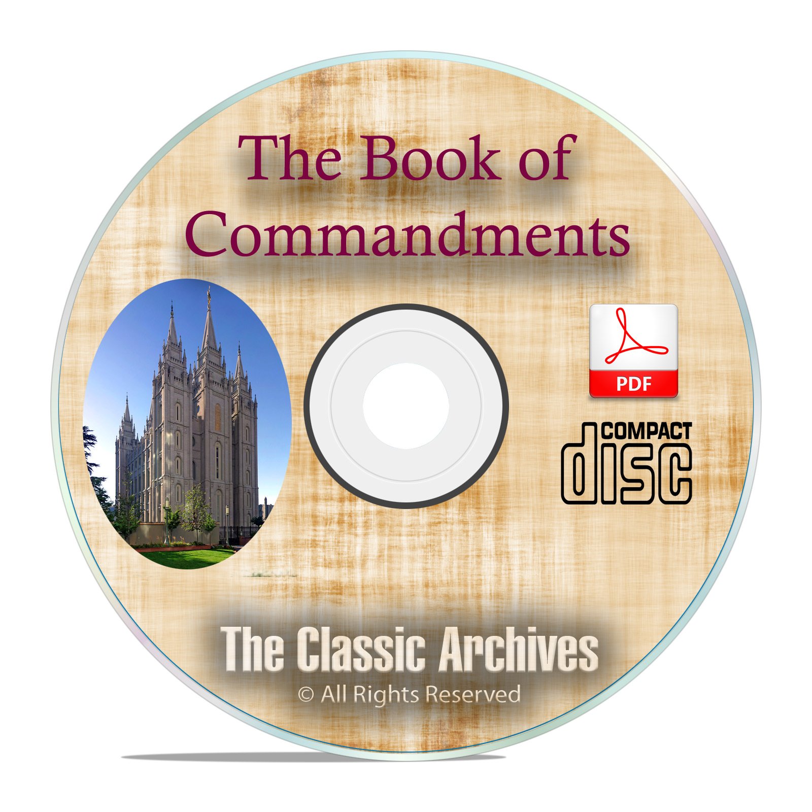 1833 Book of Commandments, Mormon Study, Jesus Christ Latter Day Saints, F34