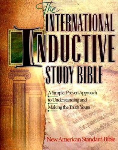 International Inductive Study Bible: New American Standard Bible – ACCEPTABLE