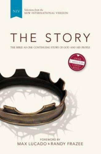 NIV, The Story, Hardcover: The Bible as One Conti- hardcover, 9780310950974, new