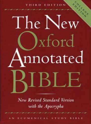 The New Oxford Annotated Bible with the Apocrypha, Third Edition, New Rev – GOOD