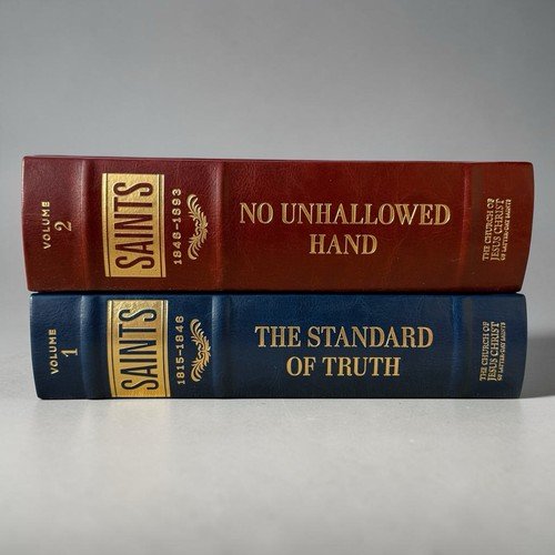 Saints: The Standard of Truth & No Unhallowed Hand Vol 1 & 2 LDS Faux Leather HC