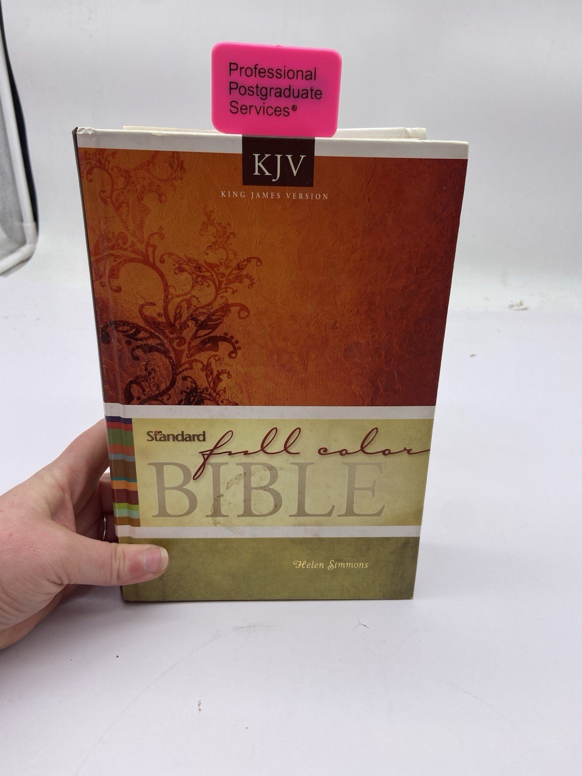 Holy Bible: King James Version, Standard – Hardcover, by Anonymous – Very Good u