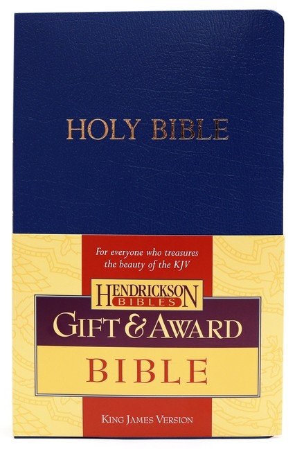 Gift & Award Bible-KJV Imitation Leather by Hendrickson Publishers