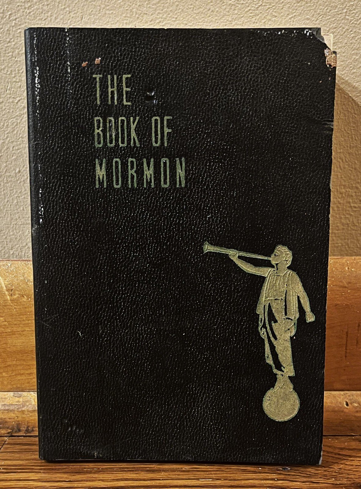 THE BOOK OF MORMON-Church of Jesus Christ of Latter-Day Saints-Ex 1950 Textured!