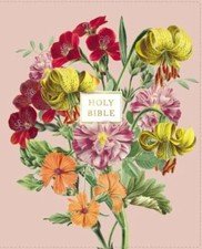 NIV Artisan Collection Bible, Leathersoft, Blush Floral, Red Letter, Comfort Pri