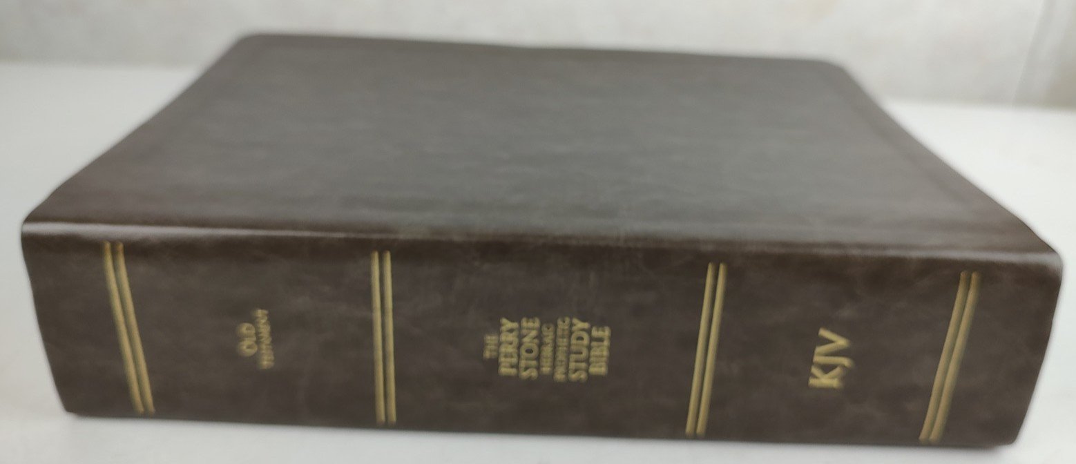 Perry Stone Hebraic Old Testament Study Bible KJV 2019 In Box Used