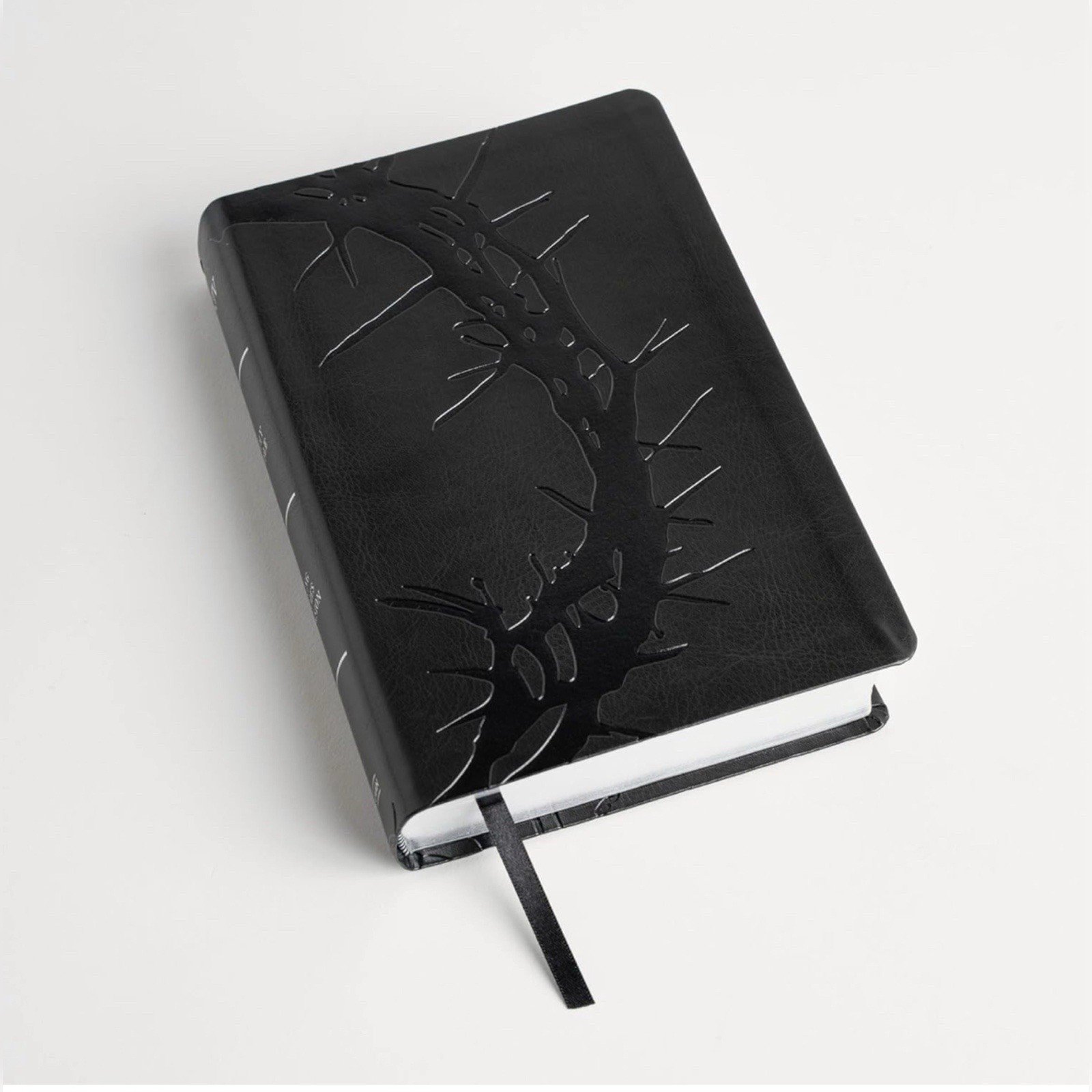 KJV Lg Print Bible, Charcoal LeatherTouch, Pure Cambridge Text, Full-Color Maps