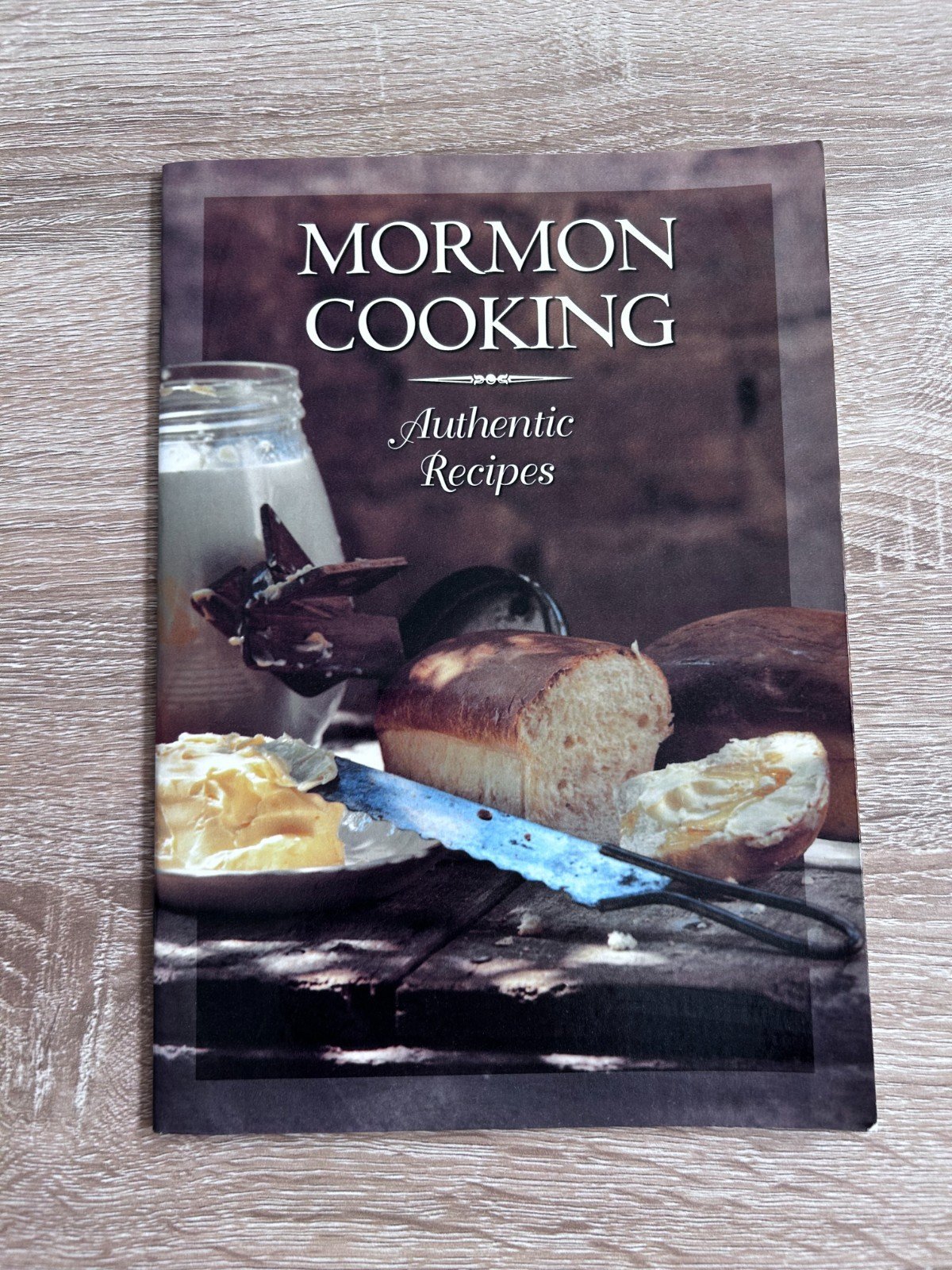 Mormon Cooking Authentic Recipes Book, pre-owned, good condition
