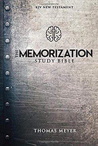 The Memorization Study Bible Paperback Thomas Meyer