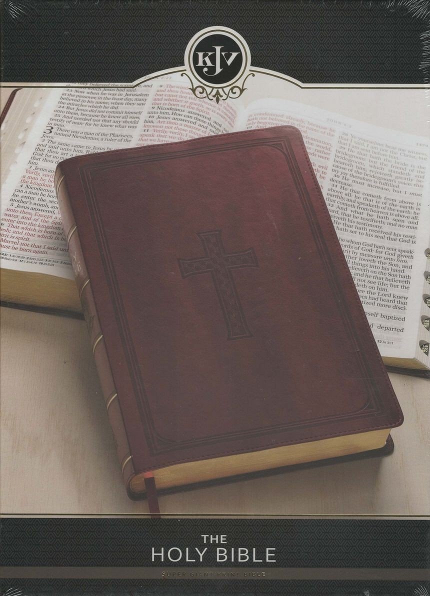 The Holy Bible KJV Giant Print Full-Size Christian Art Publishers